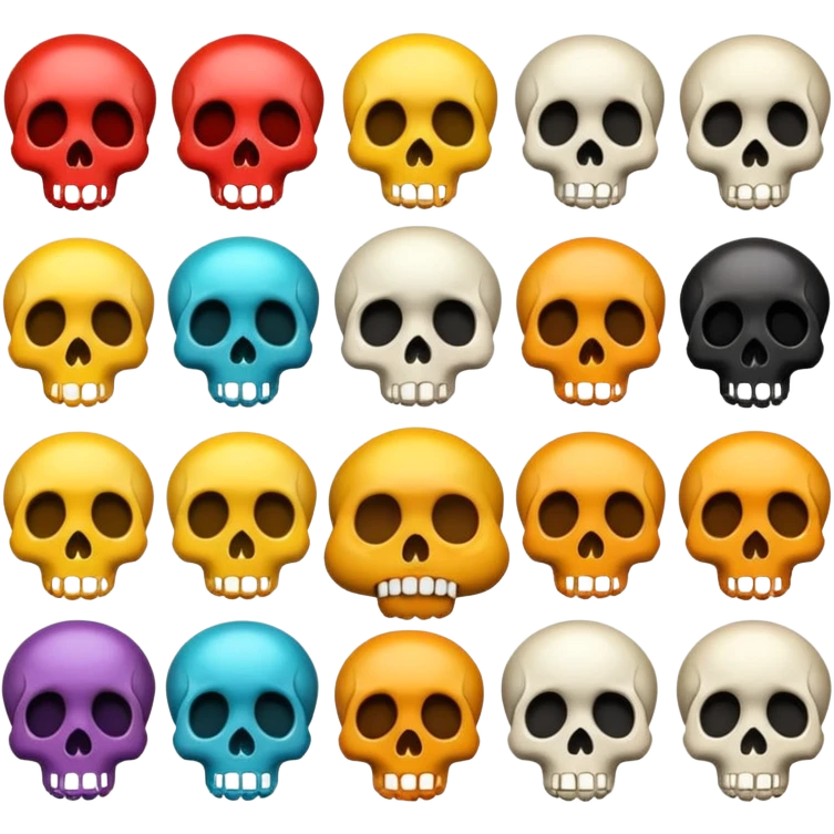 Mélange, c’est deux  emojis 😮💀 emoji