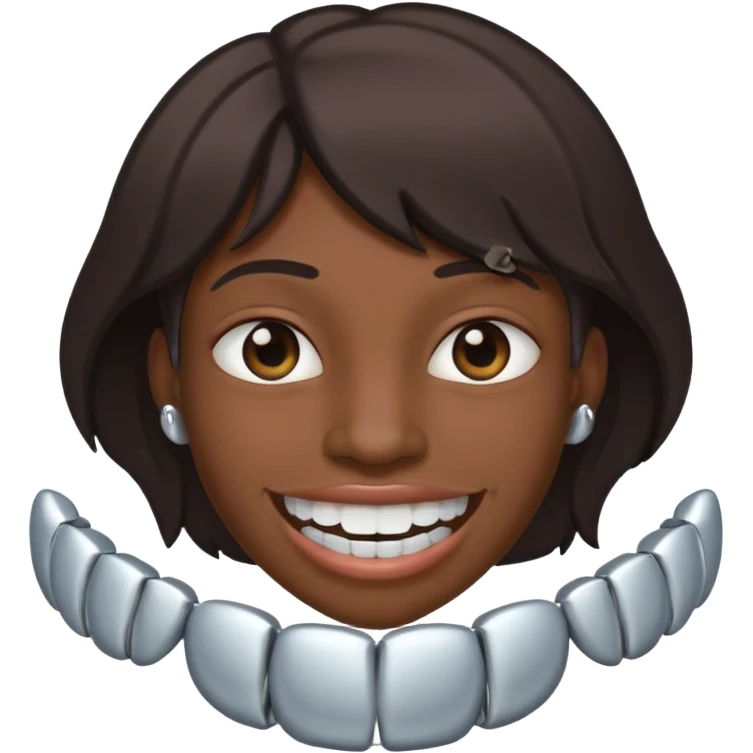 silver grilz emoji
