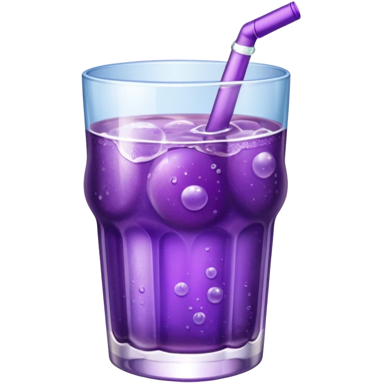 Make a grape soda emoji