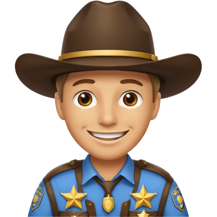a sheriff emoji
