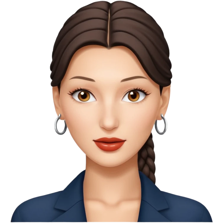 Bella hadid speaking emoji
