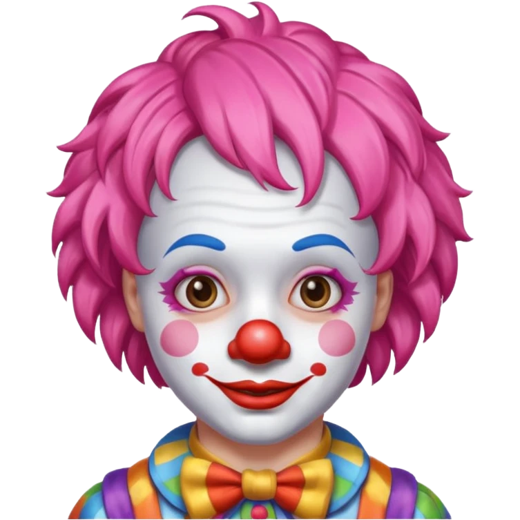 clown friendly sweet emoji
