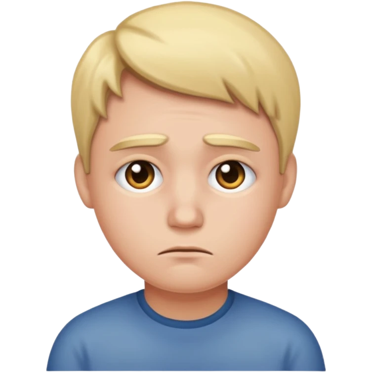 Boca seria emoji