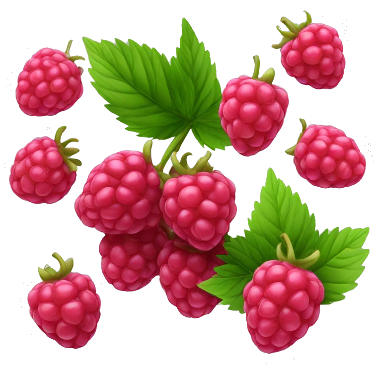 Raspberry emoji