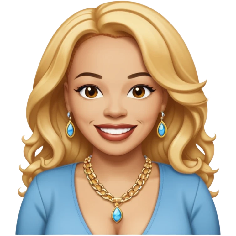 Faith Evans emoji