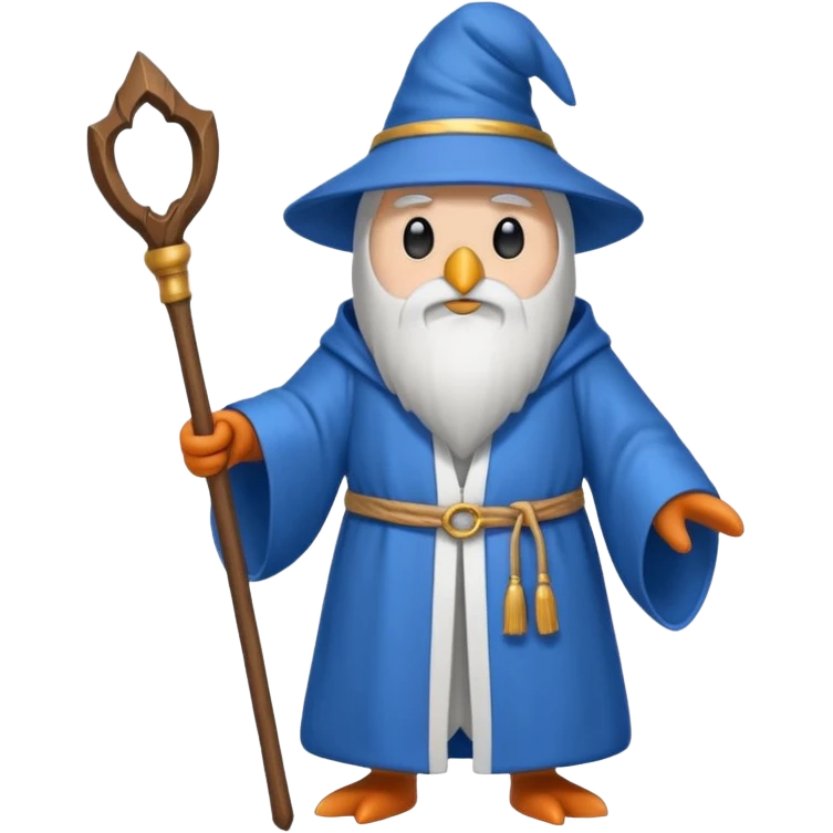 Wizard penguin  emoji
