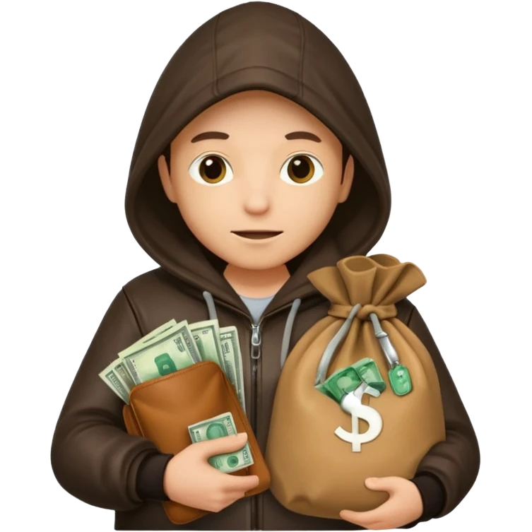 alone robbery emoji