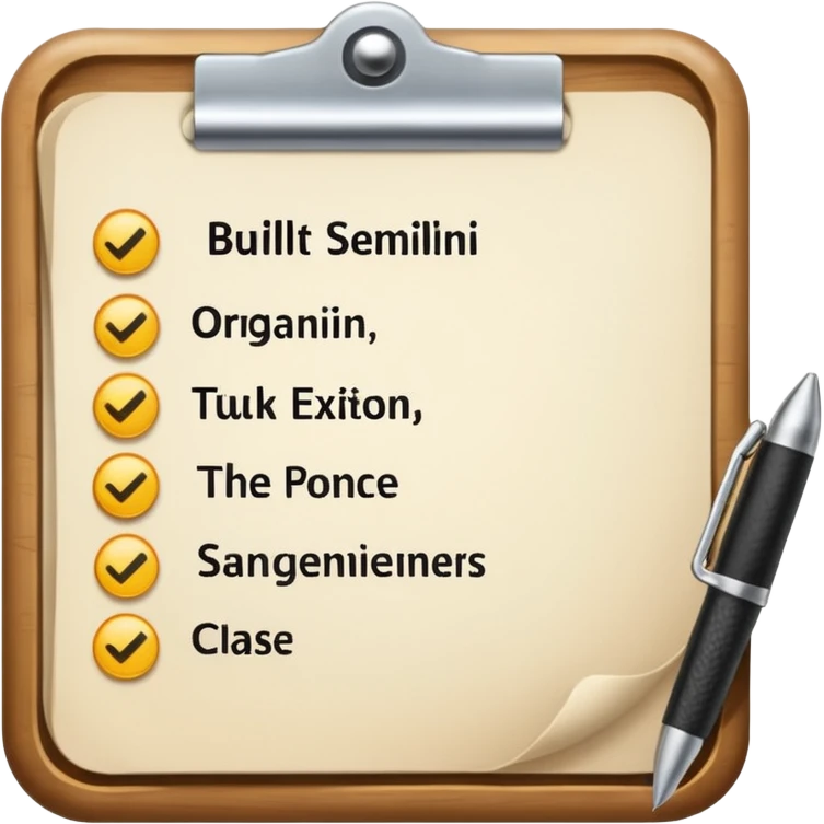tasks emoji
