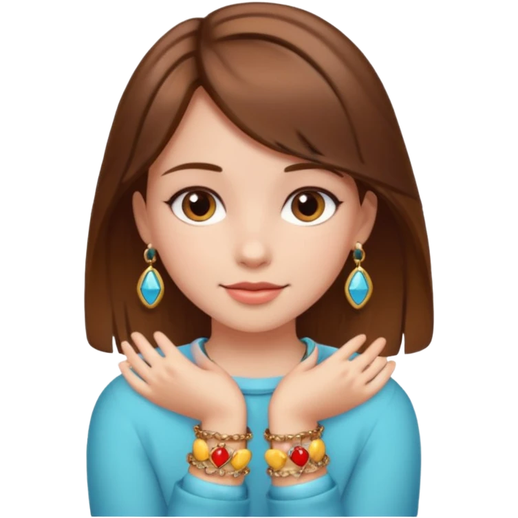 Charm Bracelet Girl emoji