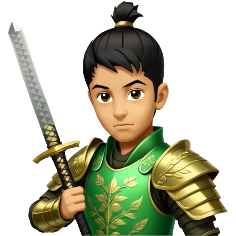 Emerald Samurai emoji