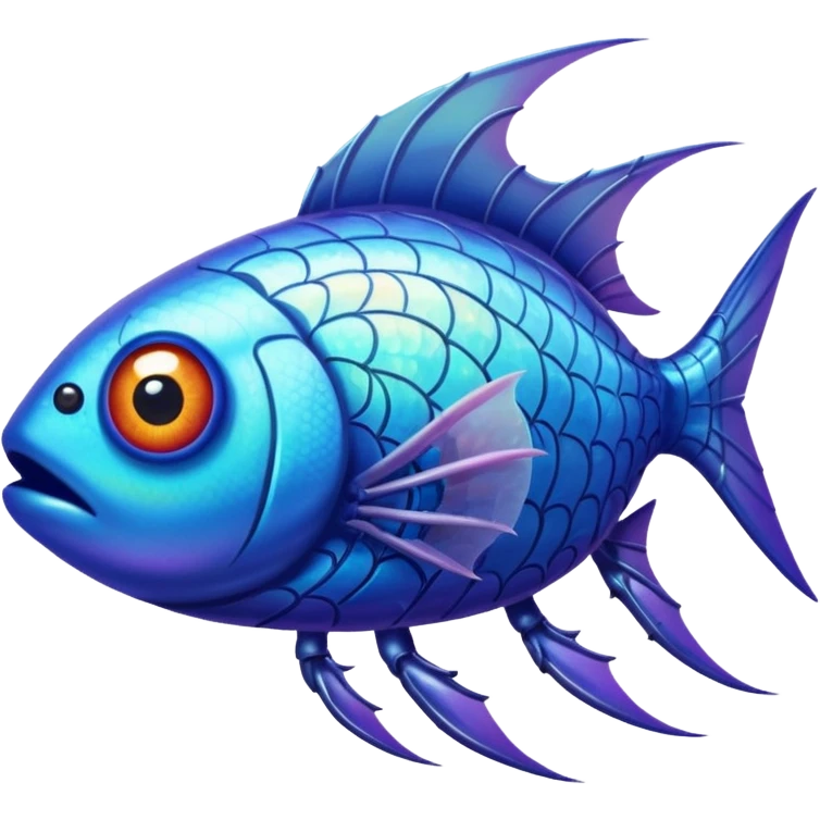 🐟+ 🕷 emoji