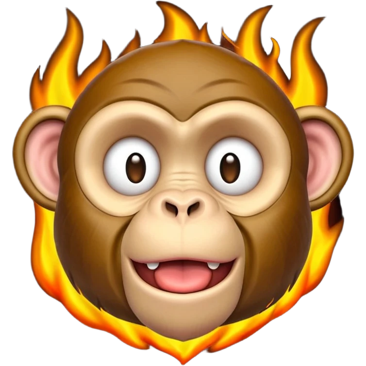 Monkey face steaks emoji
