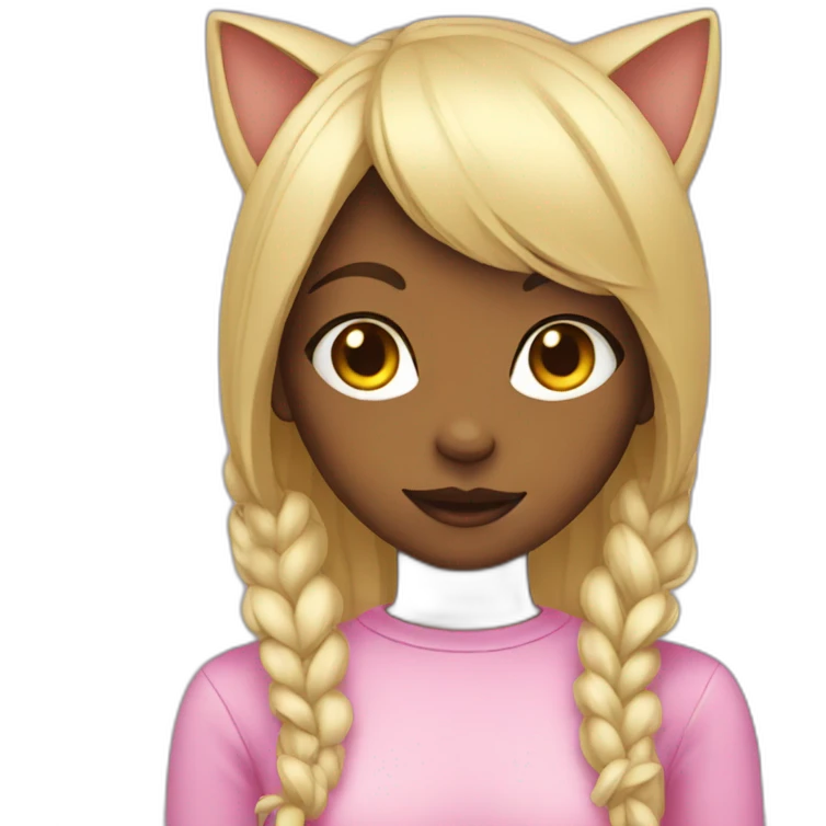 cat girl emoji