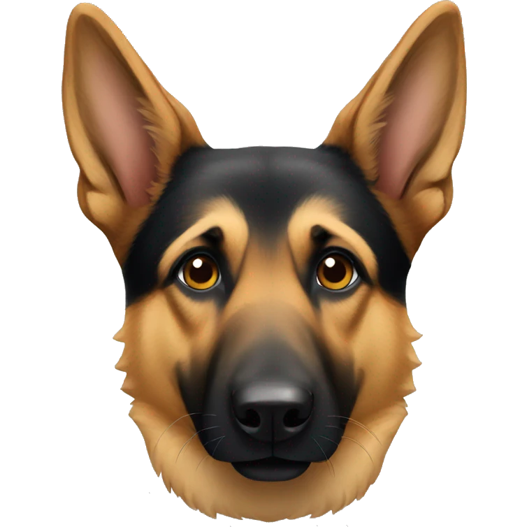 German shepherd emoji