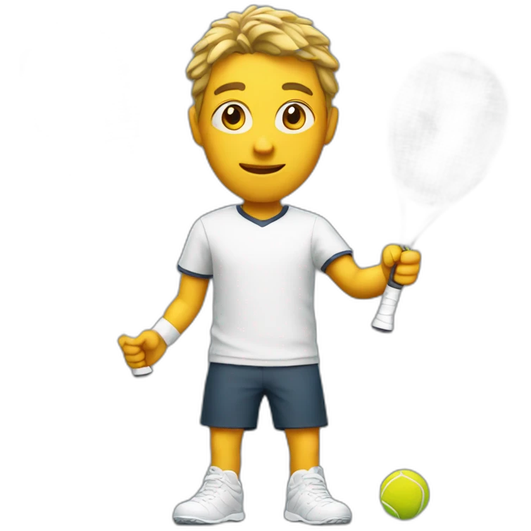 Tennisman emoji