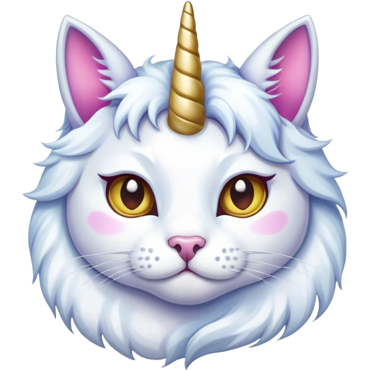Unicorn cat emoji
