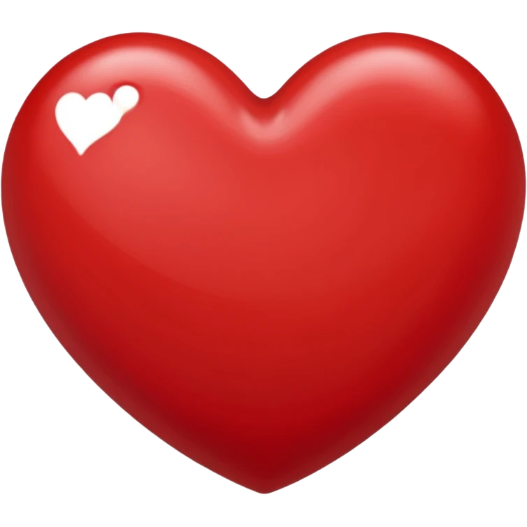 Painted heart emoji