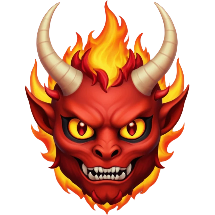 👺🔥 emoji