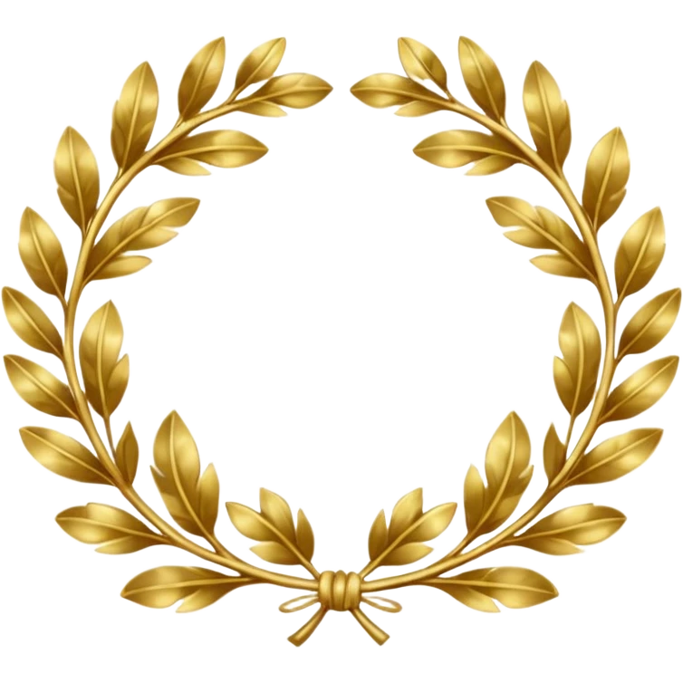 The number that took 23nd place was decorated with an imperial laurel wreath emoji