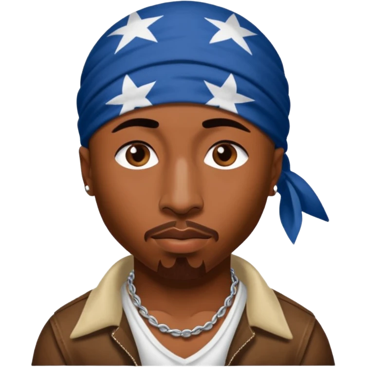 2Pac  emoji