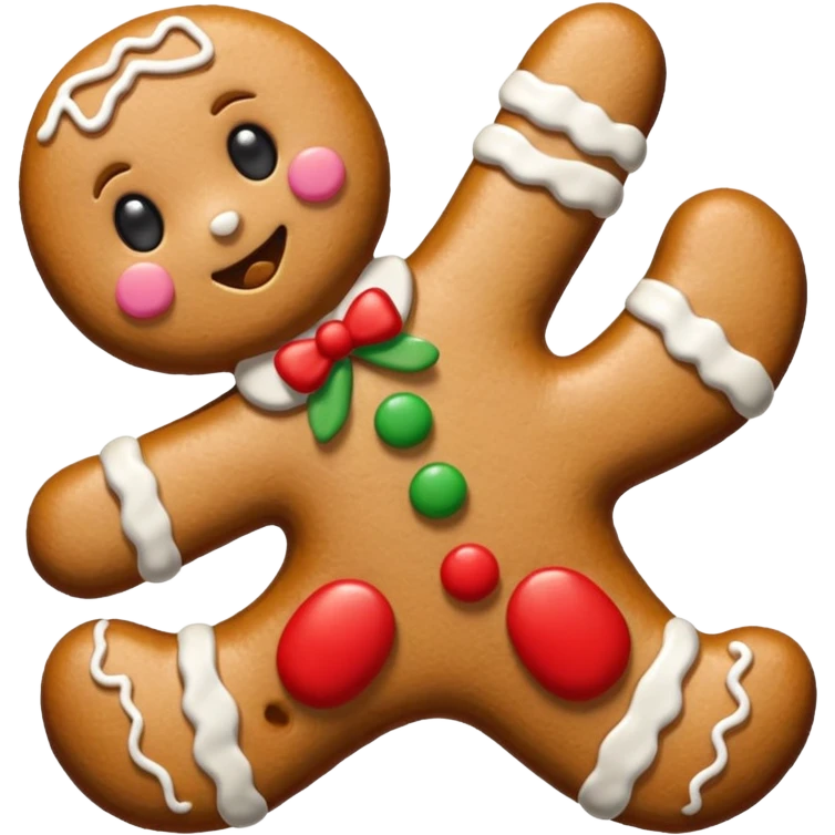 gingerbread emoji