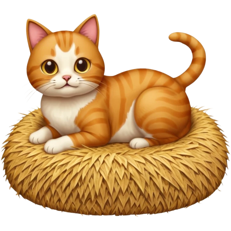 Cat pooping emoji