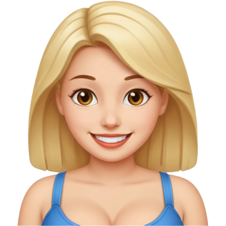 Nackte Frauen mit gigantische Brüste  emoji
