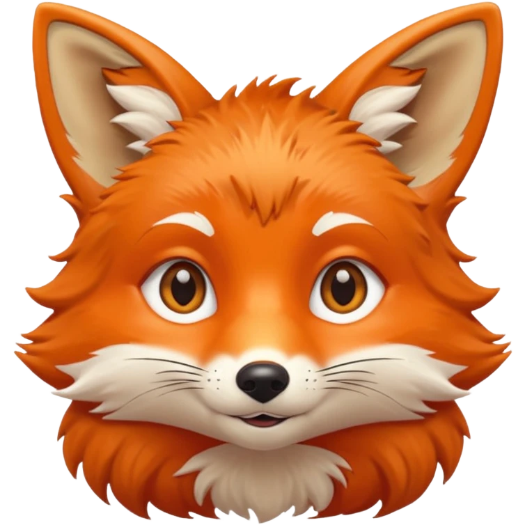 Doing selfie fox face emoji