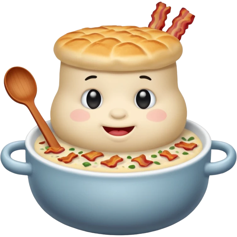 Chowder Eats Bacon emoji