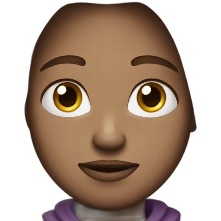 Judgy face emoji