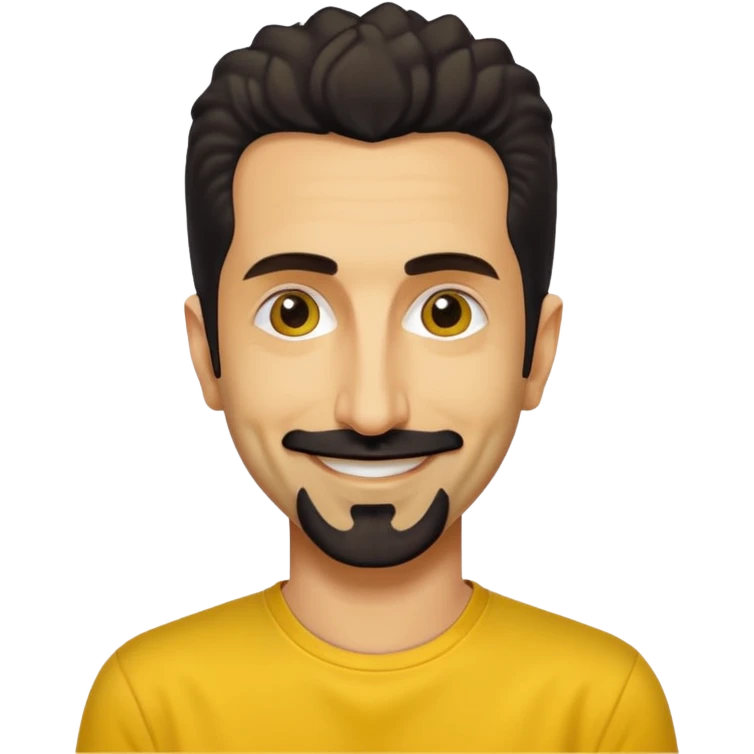 Serj Tankain yellow shirt emoji