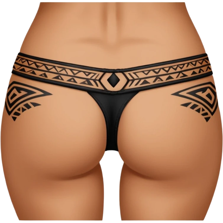 Tramp stamp emoji