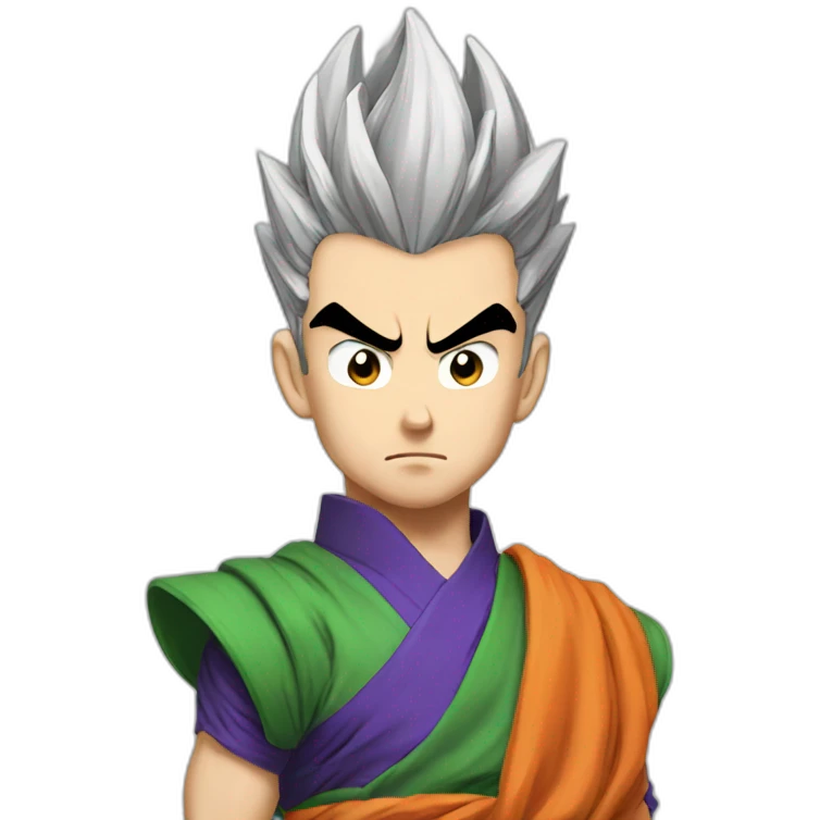 Gohan thinking emoji