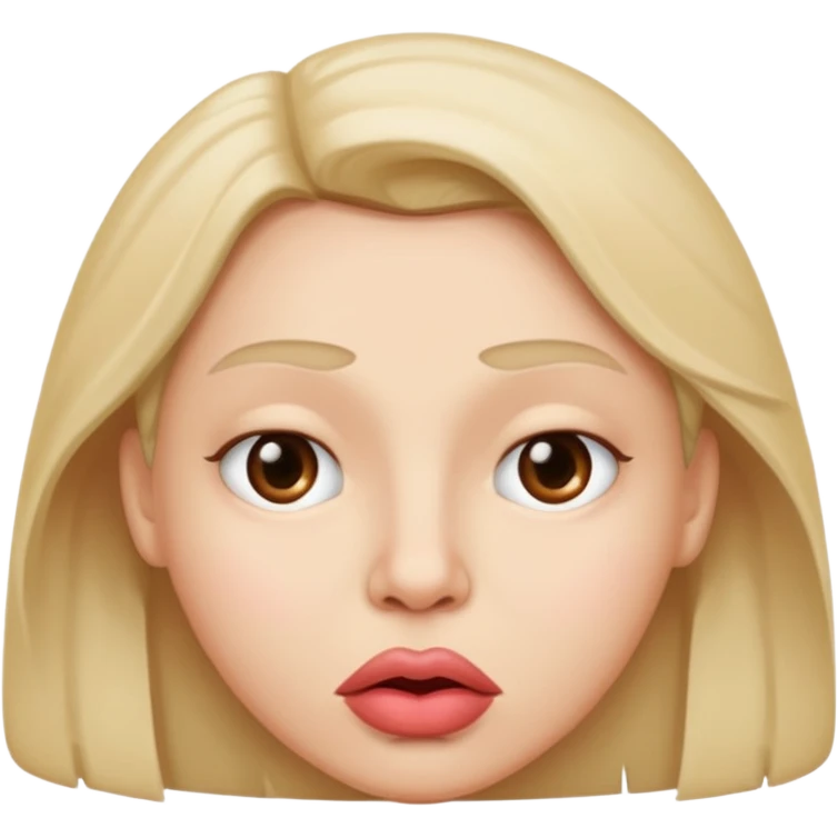 Mewing emoji