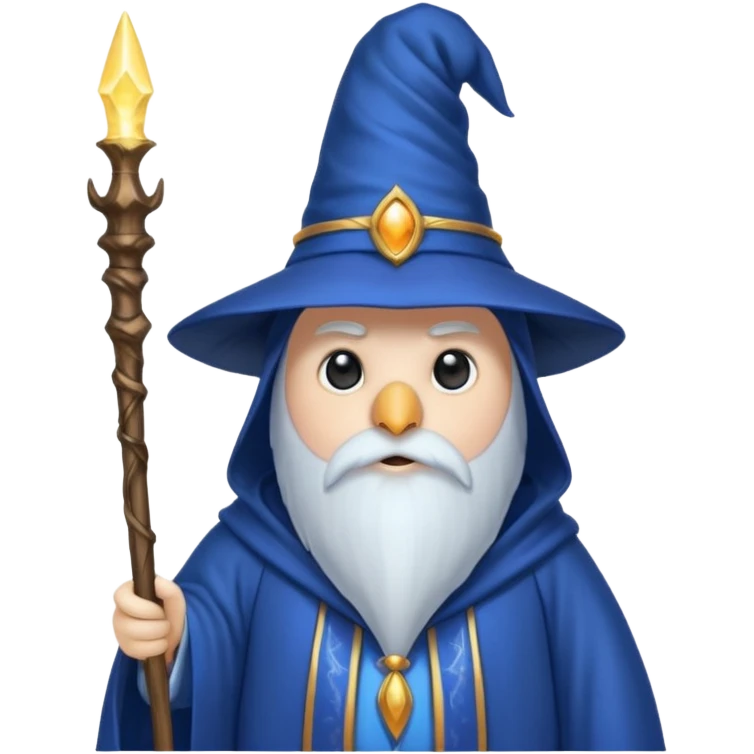 Penguin Wizard emoji