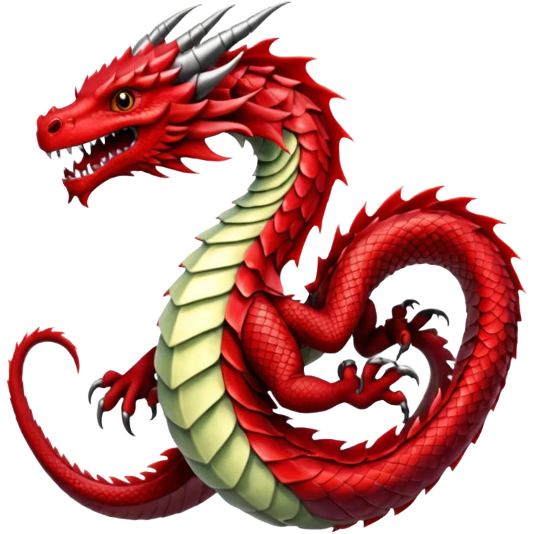 red dragon 4k real emoji
