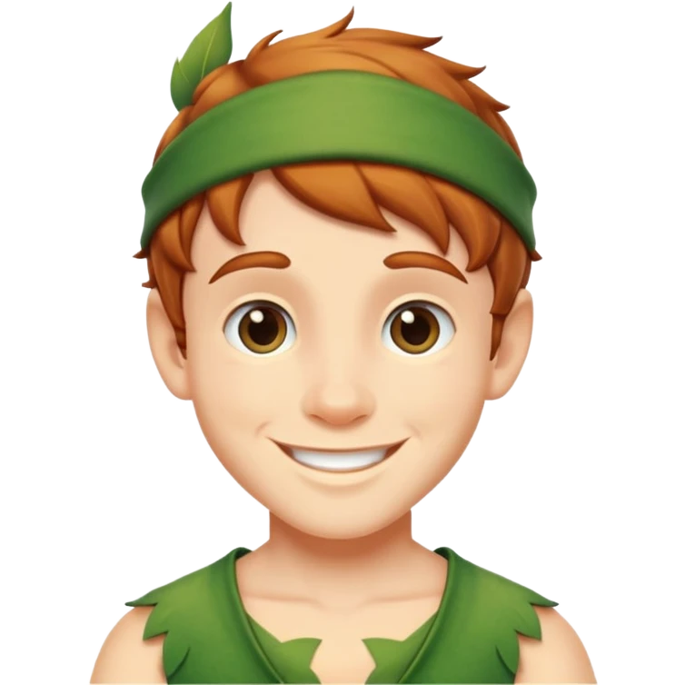 Peter Pan character emoji