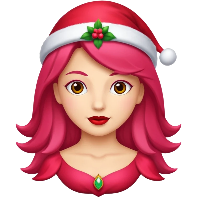 Natal rosa emoji