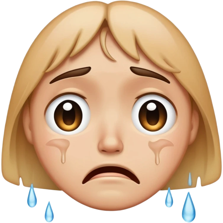 crying face emoji