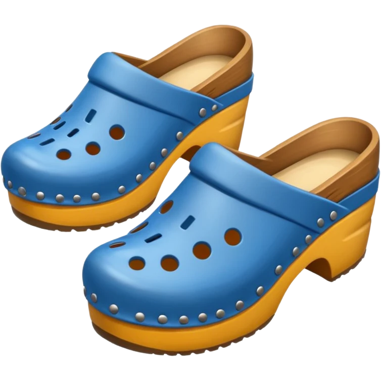 clogs emoji