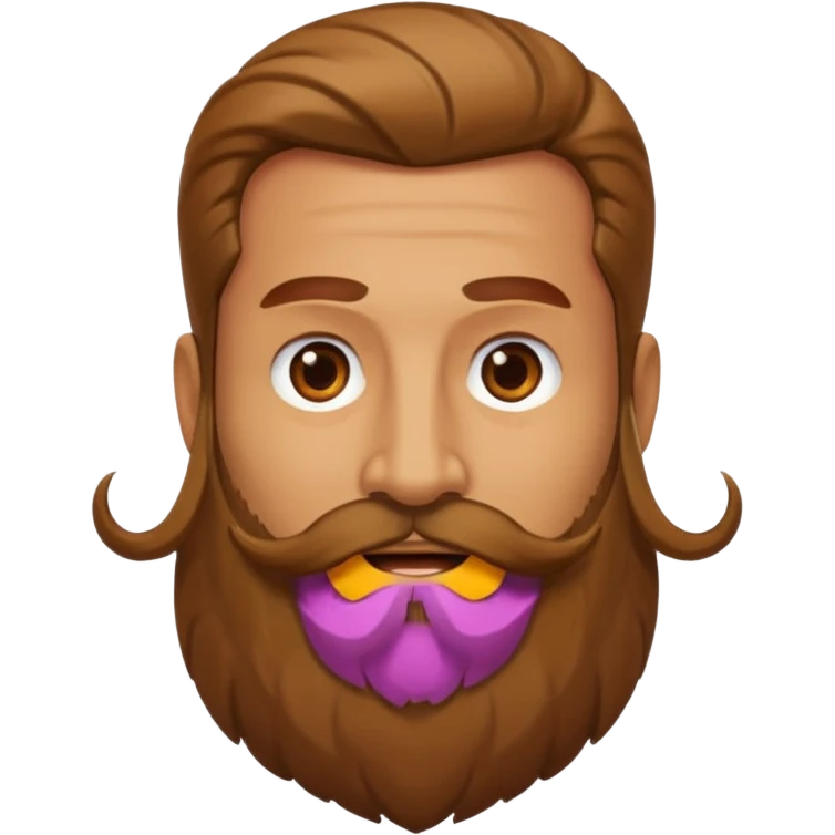 Guy with a long beard emoji
