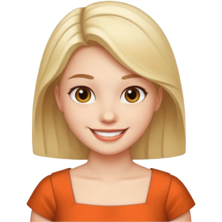 Modern dress emoji