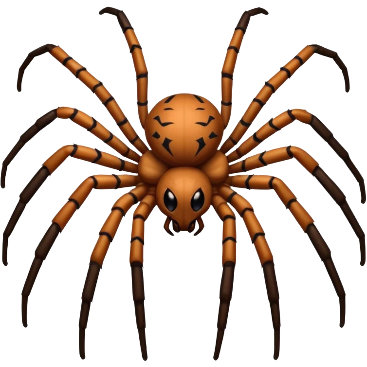 pixelated spider emoji