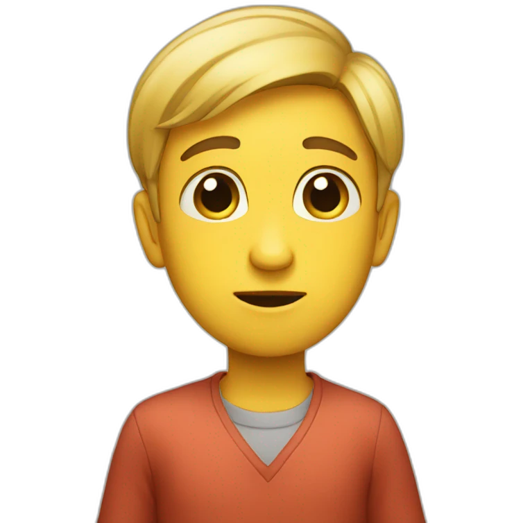 shy emoji