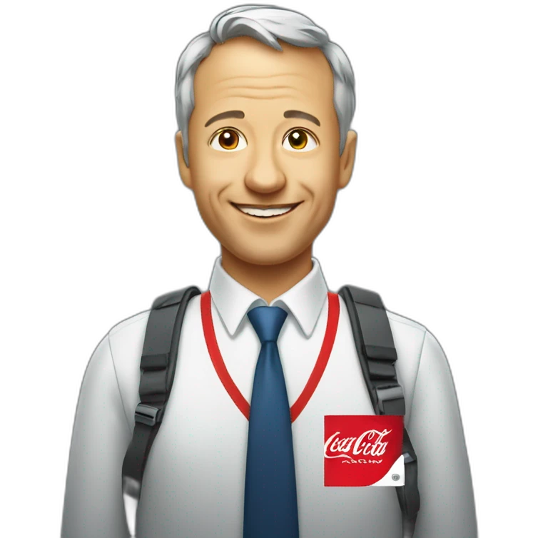 James Quincey. coca cola emoji