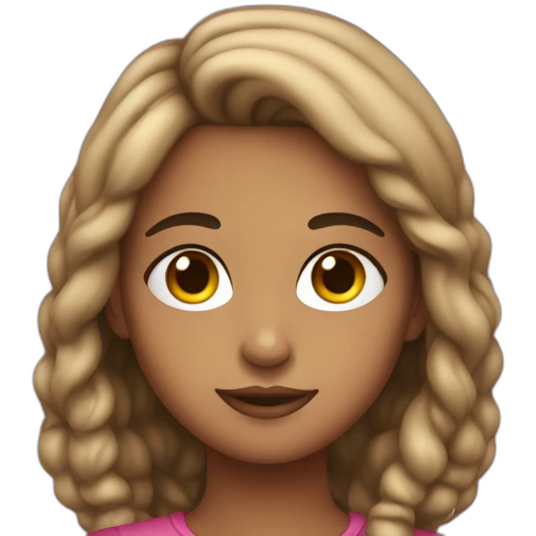 bisexual girl emoji