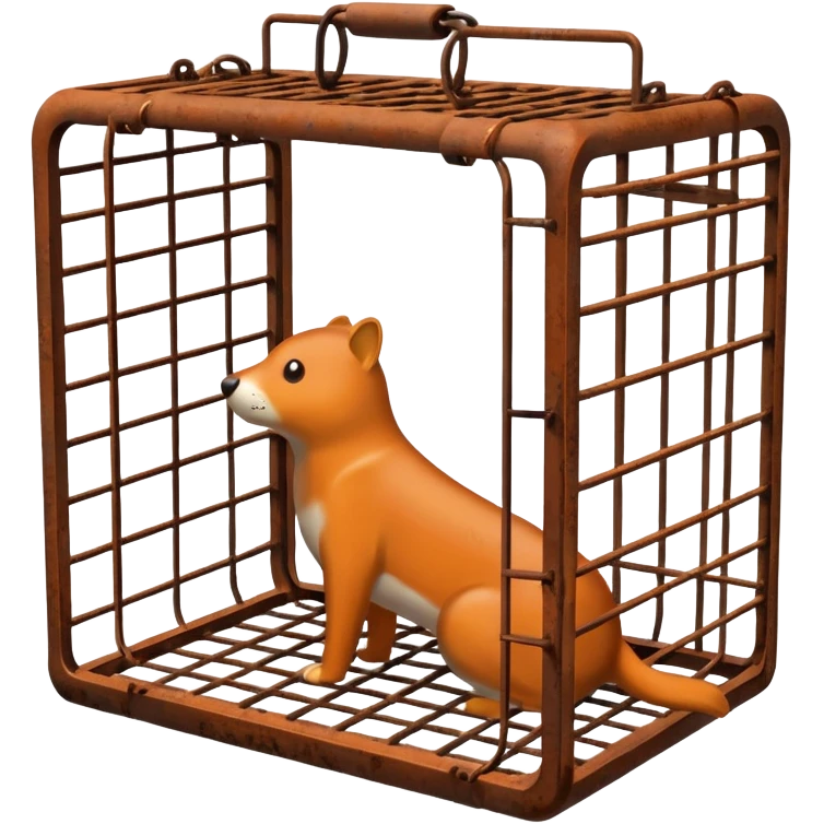 Cage trap emoji