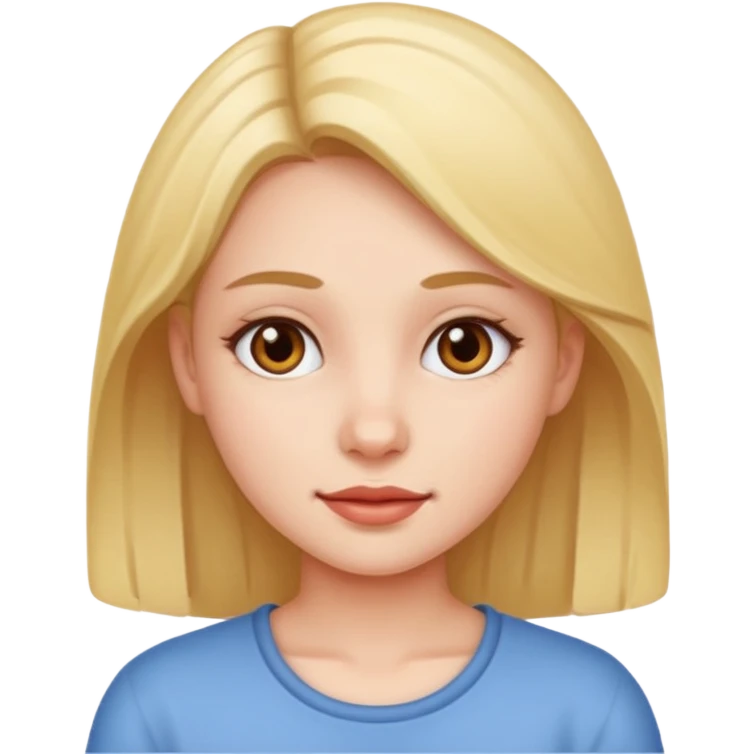 Kız karakter emoji