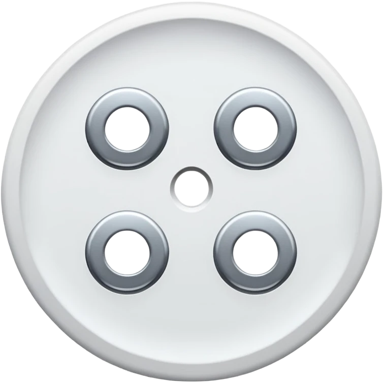 tailor's button 4 hole emoji