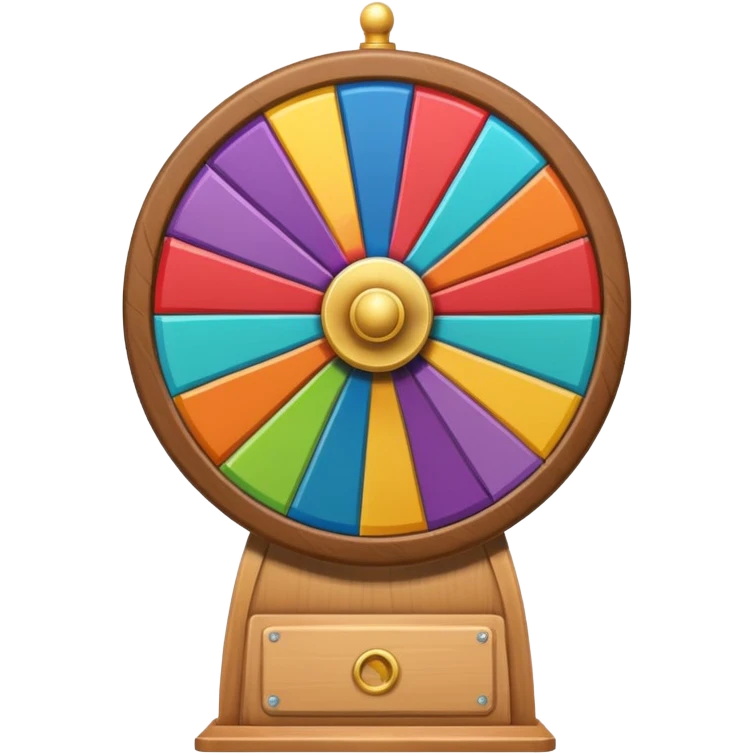 prize wheel emoji